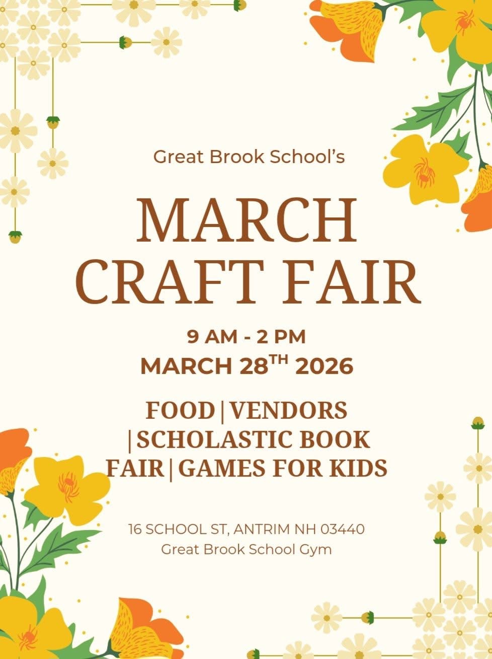 March Craft Fair